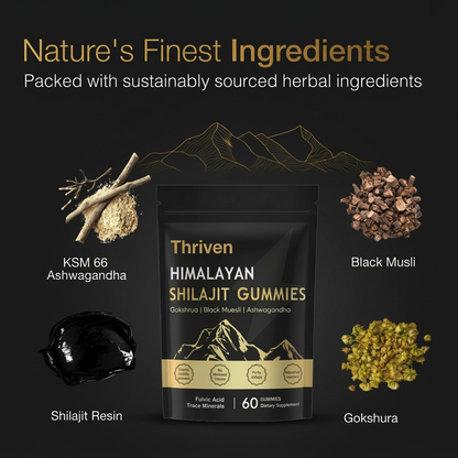 Thriven Himalayan Shilajit Gummies