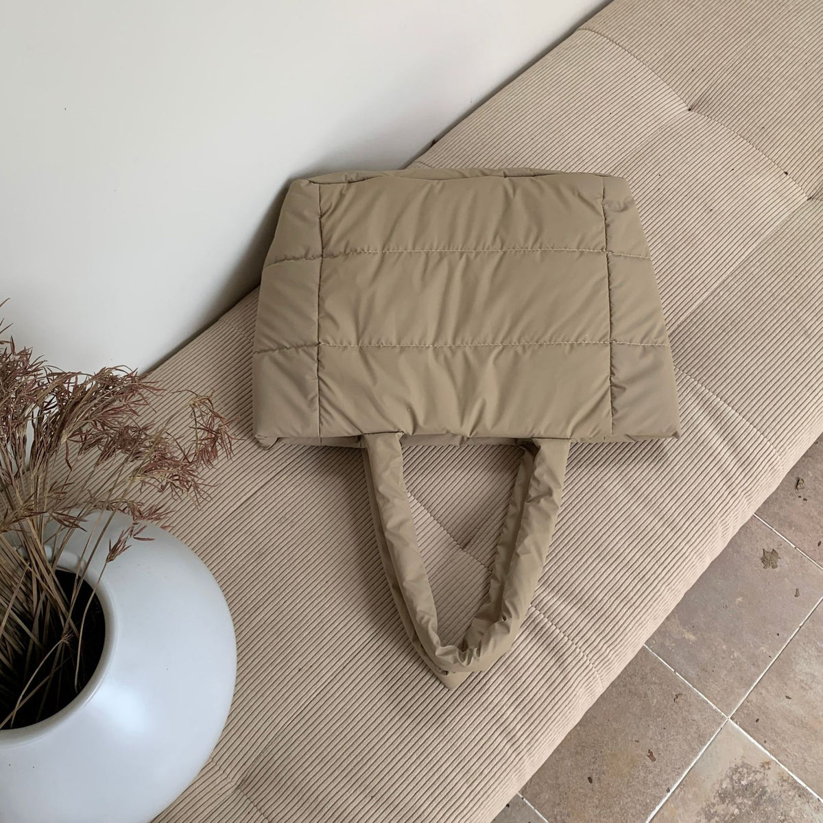 Inside the Thriven Puffer Tote